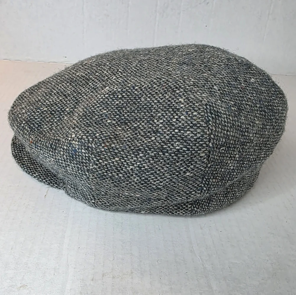 JONATHAN RICHARD Donagel Tweed Woven Cap Large. Vintage - Picture 4 of 12